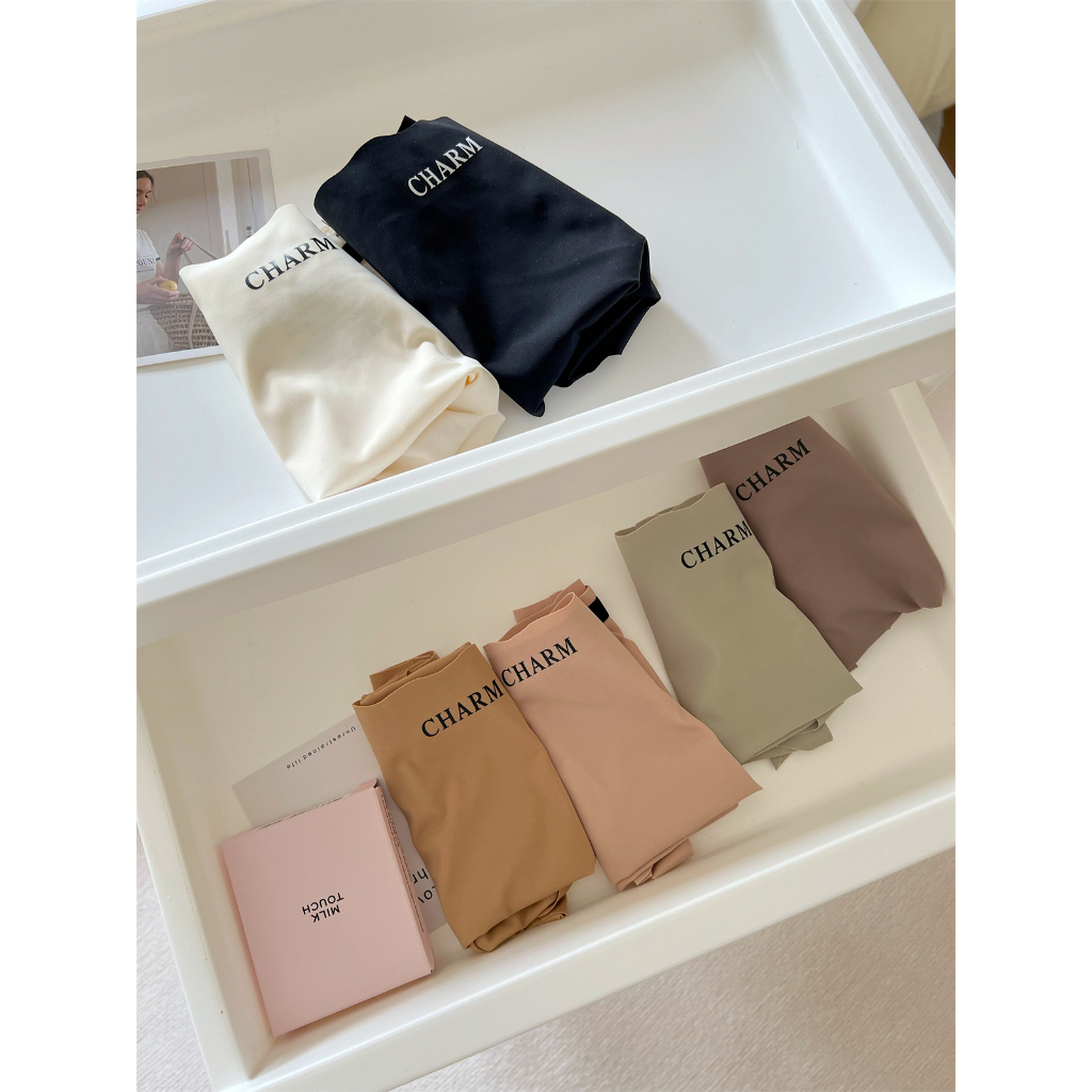 Sét 10 Quần Lót Nữ Quần Chíp Đúc Su Thun Lạnh Cạp Viền Sóng CHARM Cao Cấp Không Lộ Viền 200