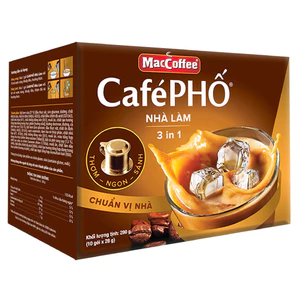Cà Phê Phố Nhà Làm Hộp 10 Gói*28G