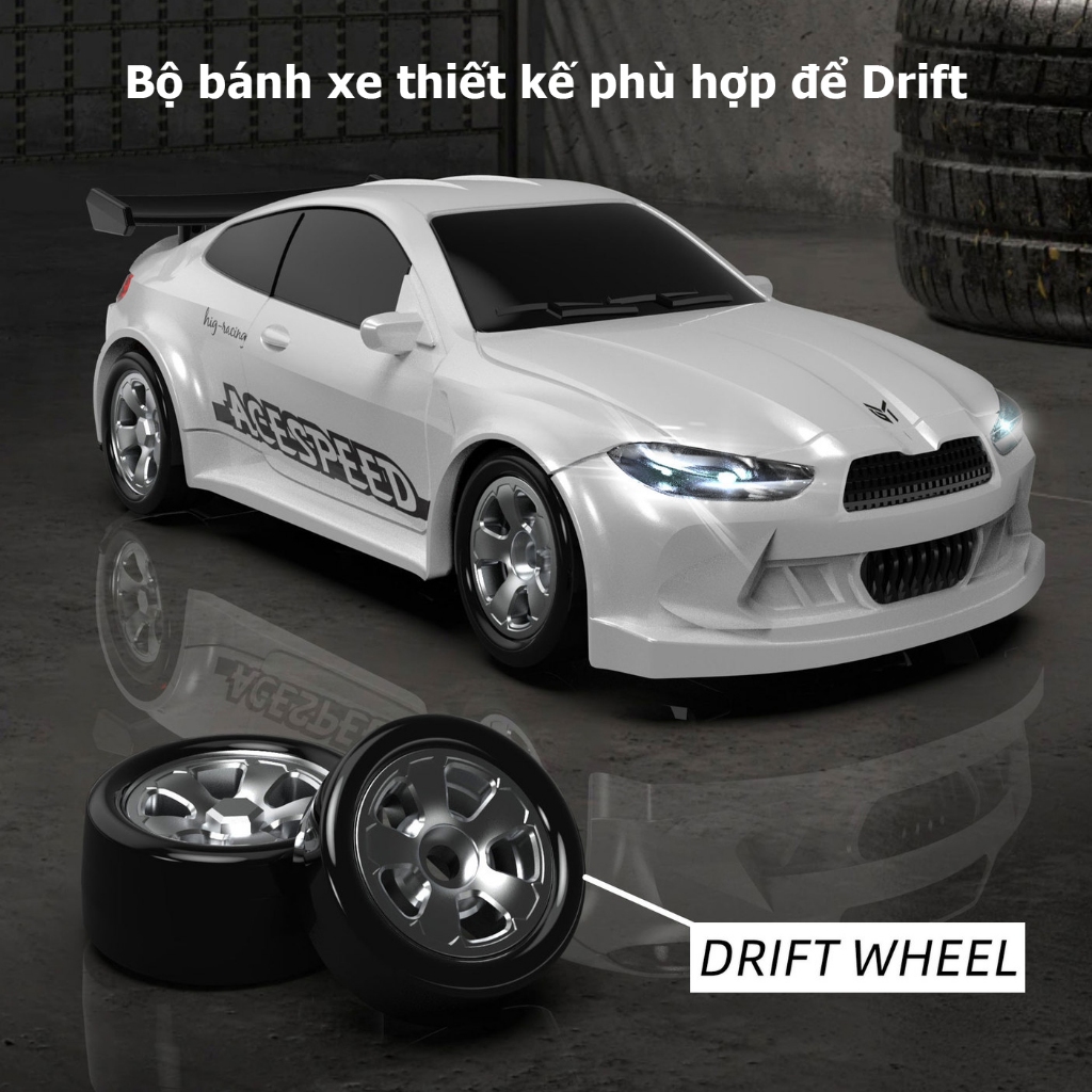 Xe ô tô điều khiển từ xa Drift RC 1:64 tốc độ cao mẫu mới pin sạc cao cấp giá rẻ, đồ chơi ô tô điều khiển từ xa BOBIKIDS