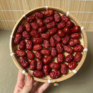 100g Táo đỏ nguyên trái nhỏ nguyên liệu pha trà, nấu chè, nấu lẩu, hầm thức ăn, công dụng làm hồng da...(từ 30-32 trái)