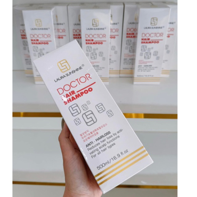 DẦU GỘI ĐẦU DOCTOR HAIR SHAMPOO LAURA SUNSHINE NHẬT KIM ANH Chai 500ml