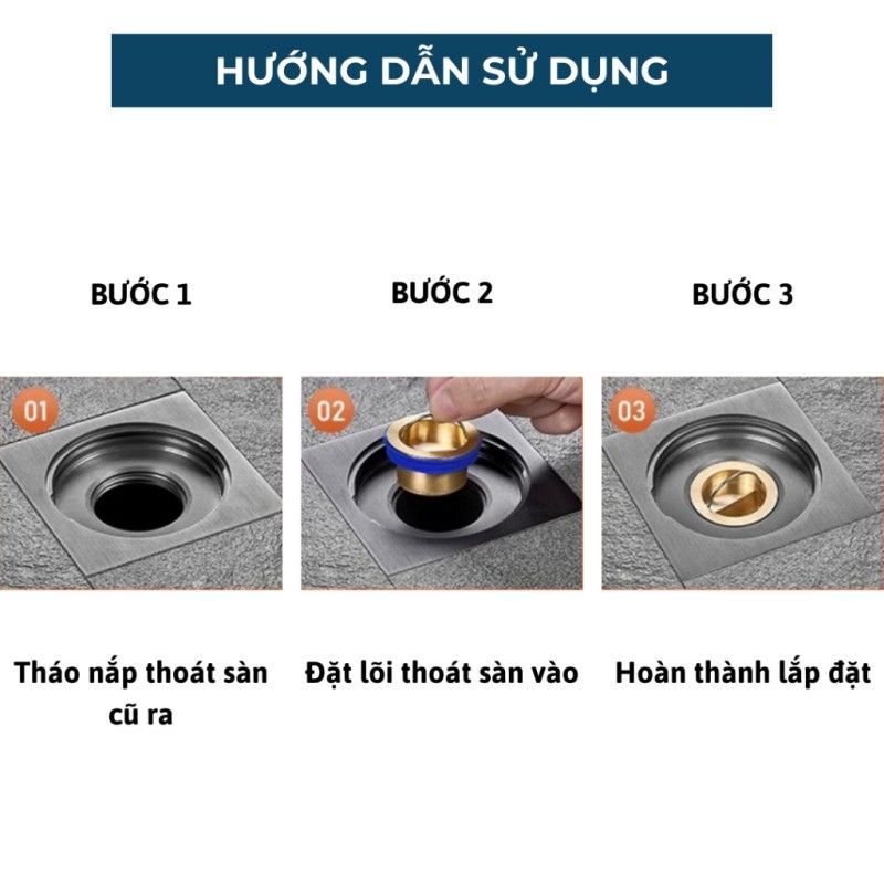 Nắp Cống Ngăn Mùi Hôi Chống Côn Trùng Bằng Đồng, Nắp Ống Thoát Nước Van 1 Chiều Tiện Dụng Bền Bỉ