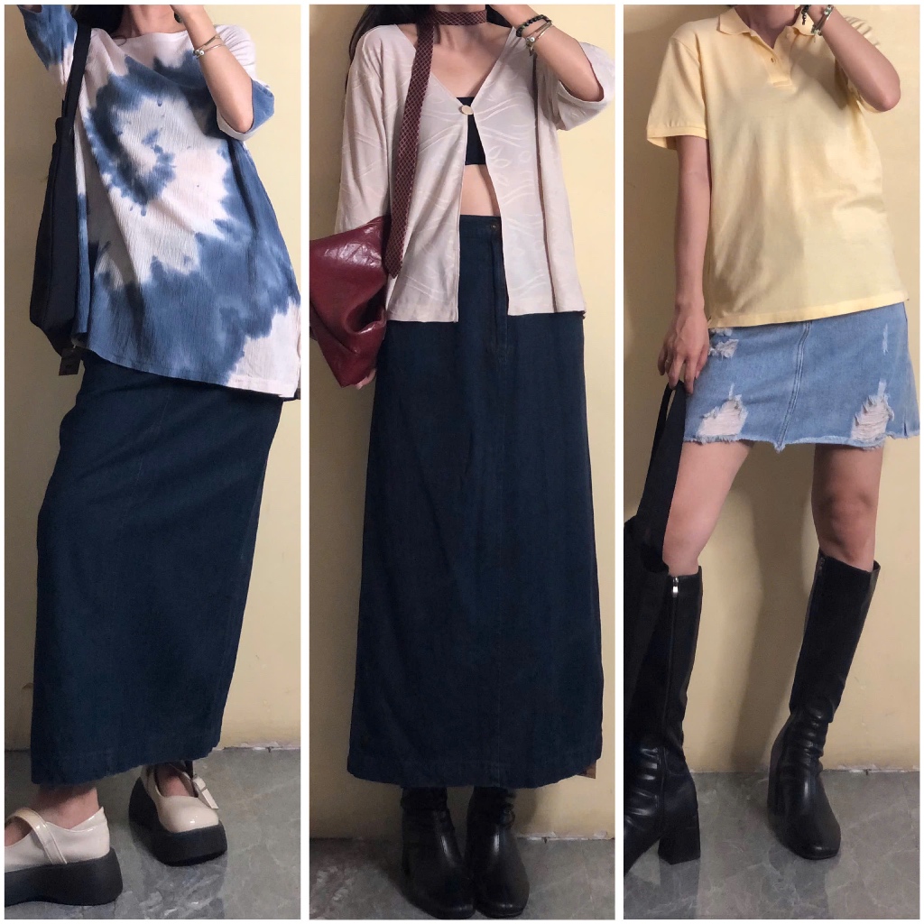 [DEMO ẢNH BÌA] Set đầm váy vintage, retro, cổ điển mix and match by April6 clothing
