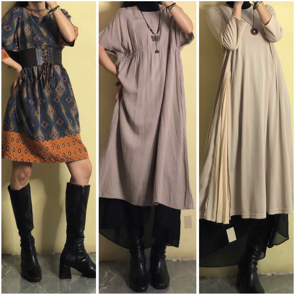 [DEMO ẢNH BÌA] Set đầm váy vintage, retro, cổ điển mix and match by April6 clothing