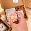 Hộp Quà Nến Thơm Kèm Sáp Hoa Cúc, Sáp Thơm Handmade Tặng Bạn Bè, Người Yêu, Sinh Nhật, Noel