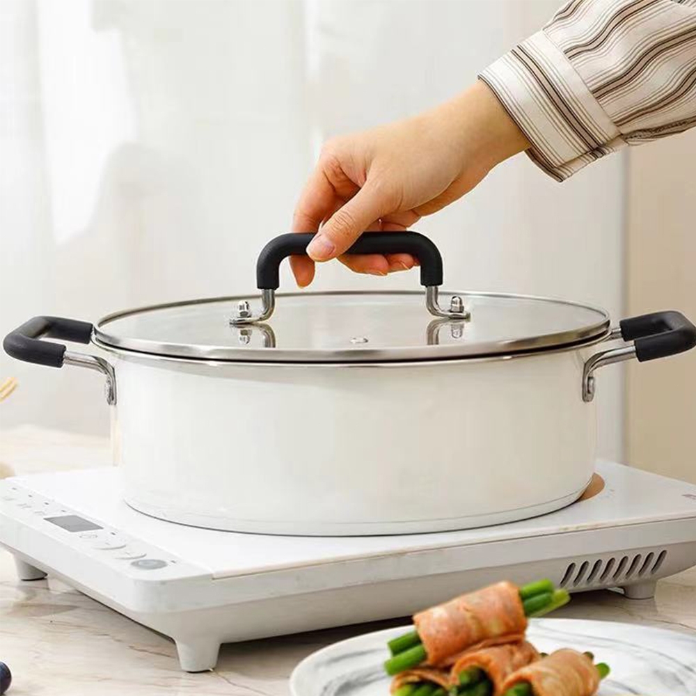 Nồi đa Năng Dùng Cho Bếp Từ / Hồng Ngoại Aimi Nấu Lẩu Chống Dính,Nồi Lẩu Chính Hãng