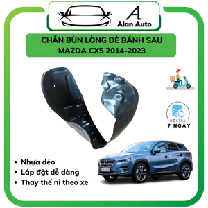 Chắn bùn lòng dè sau xe Mazda Cx5 2015 đến 2023. Lòng dè Nhựa dẻo chắn bùn hốc bánh