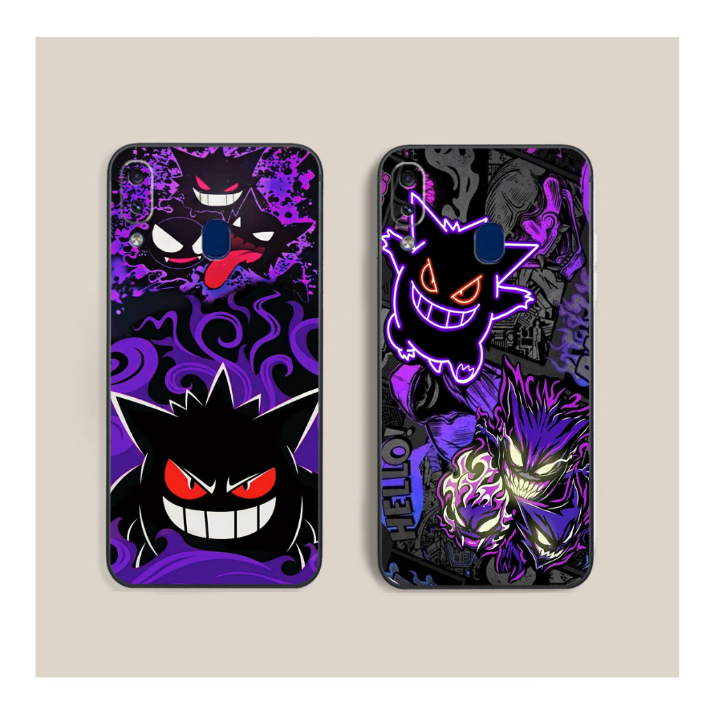Ốp lưng Samsung A20 / A30 / M20 Mini Anime Pokemon Gengar Graffiti Hot ...