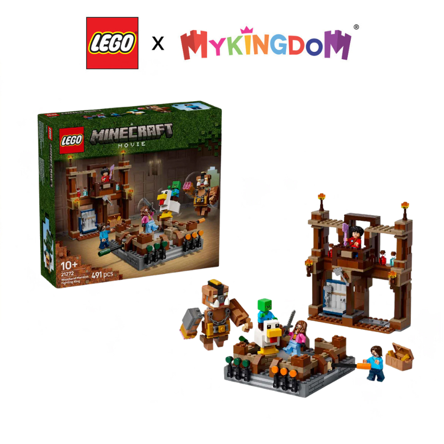 Đồ Chơi Lắp Ráp Võ Đài Chiến Đấu Woodland Mansion LEGO MINECRAFT 21272 ...