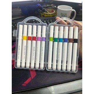 Hộp Bút Màu Nước Acrylic ALINH 12 Màu Cao Cấp