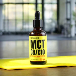 Dầu MCT Oil Herbaluxe 50ml - Tinh Khiết, Tốt Cho Keto, Eat Clean, Cung Cấp Năng Lượng Nhanh