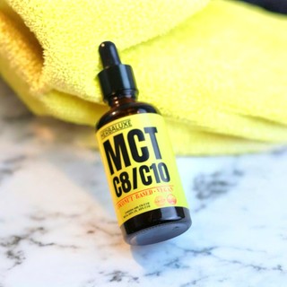 Dầu MCT Oil Herbaluxe 50ml - Tinh Khiết, Tốt Cho Keto, Eat Clean, Cung Cấp Năng Lượng Nhanh