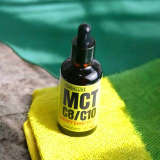 Dầu MCT Oil Herbaluxe 50ml - Tinh Khiết, Tốt Cho Keto, Eat Clean, Cung Cấp Năng Lượng Nhanh