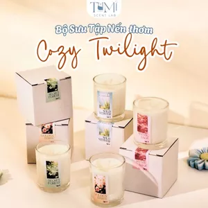 Nến Thơm Thư Giãn, Handmade Candle Hương Secret Forest, Daisy 45gram,Tặng Bạn Bè Dịp Sinh Nhật, Kỷ Niệm