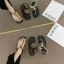 Dép Xăng Đan Xỏ Ngón Kiểu Pháp Nhẹ Nhàng Mà Sang Chảnh Ulzzang