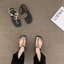 Dép Xăng Đan Xỏ Ngón Kiểu Pháp Nhẹ Nhàng Mà Sang Chảnh Ulzzang