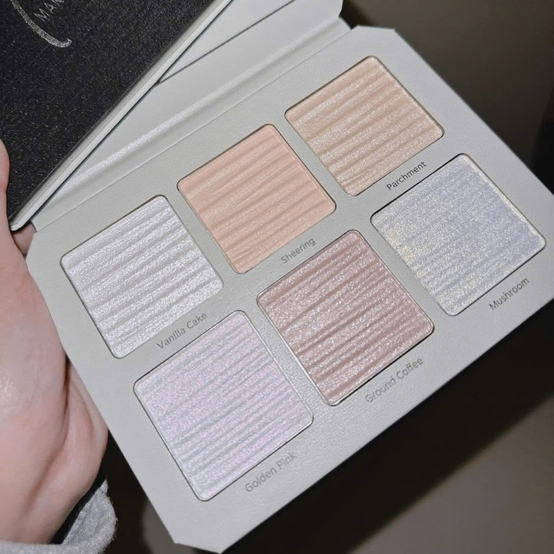 [Mua 1 tặng 1] Bảng highlight đa sắc MC. 6 màu giúp lớp make up rạng rỡ.