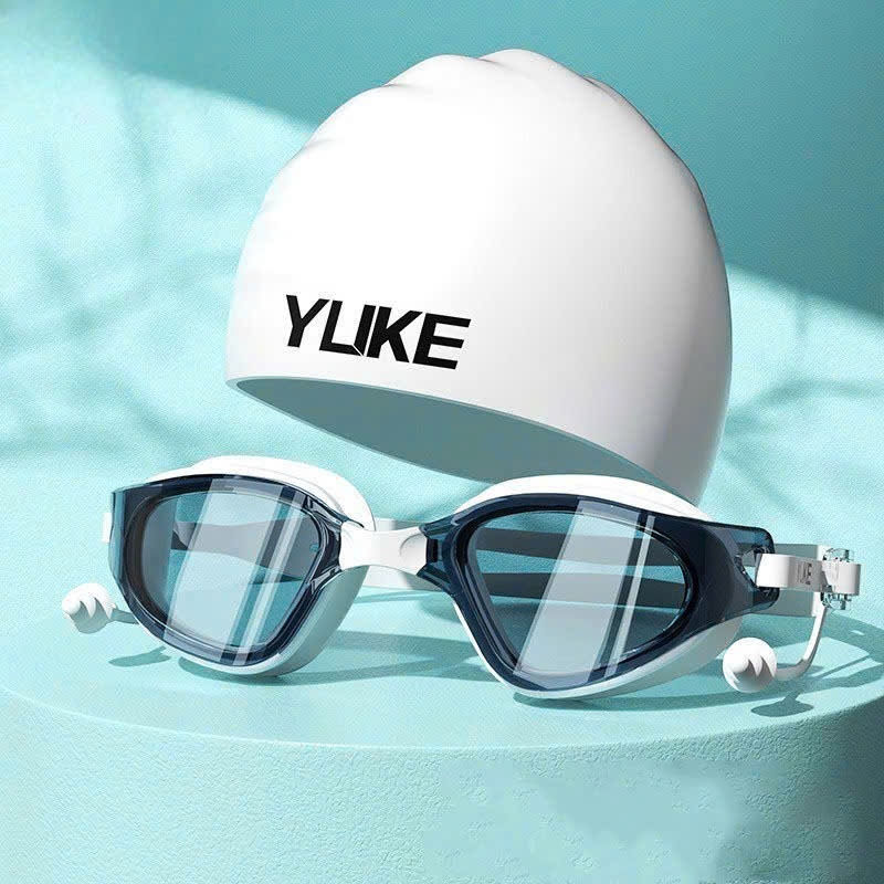 Kính bơi, mũ bơi người lớn YUKE, Kính bơi chống sương mù chống thấm nước