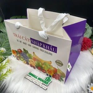 set 5 Túi giấy size S đựng quà ,trái cây