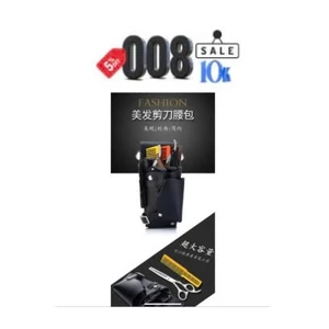 Túi đựng kéo lược màu đen dây đeo cho các thợ cắt tóc