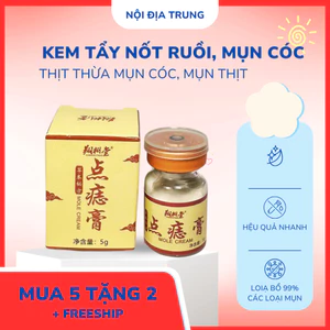 Kem Tẩy Nốt Ruồi, Rụng Mụn Thịt APGAR - Kem Chấm APGAR Xóa Nốt Ruồi Dạng Cô Đặc Không Để Lại Sẹo