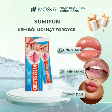 Kem Bôi Môi Hạt Fordyce Sumifun 20gr, Kem Thảo Mộc Loại Bỏ Chàm Môi, Kem Mụn Môi, Khắc Tinh Hạt Fordyce Môi| Moska shop