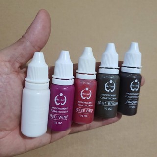 Mực phun xăm tập trên da giả, da bột, da thường, da 3D , mau bám, lâu khô, mau bám