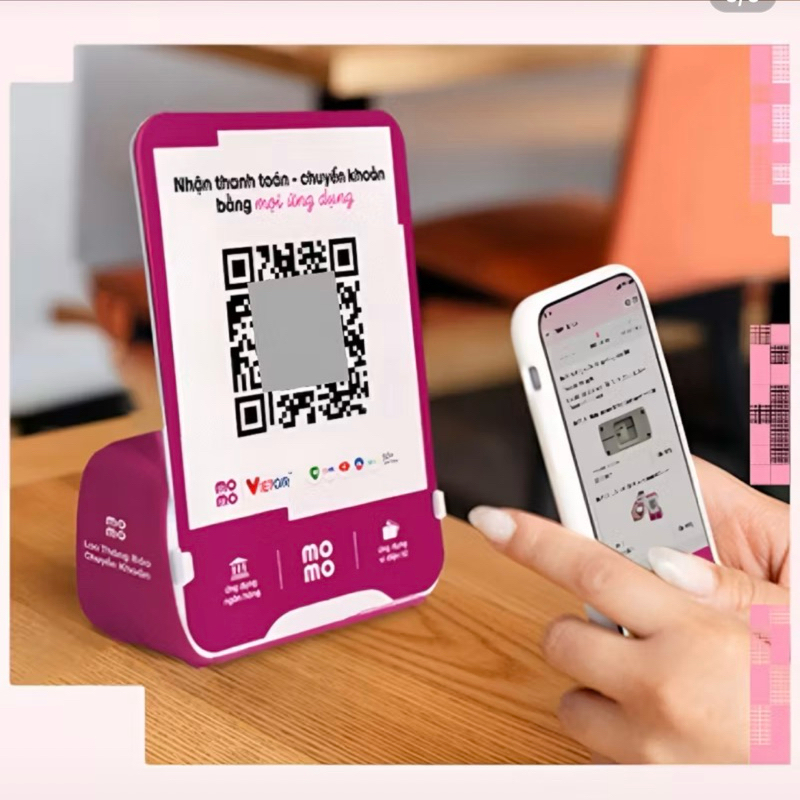 (BH 1 năm) Loa Momo đọc thông báo giao dịch nhận tiền về TKNH không thu phí duy trì