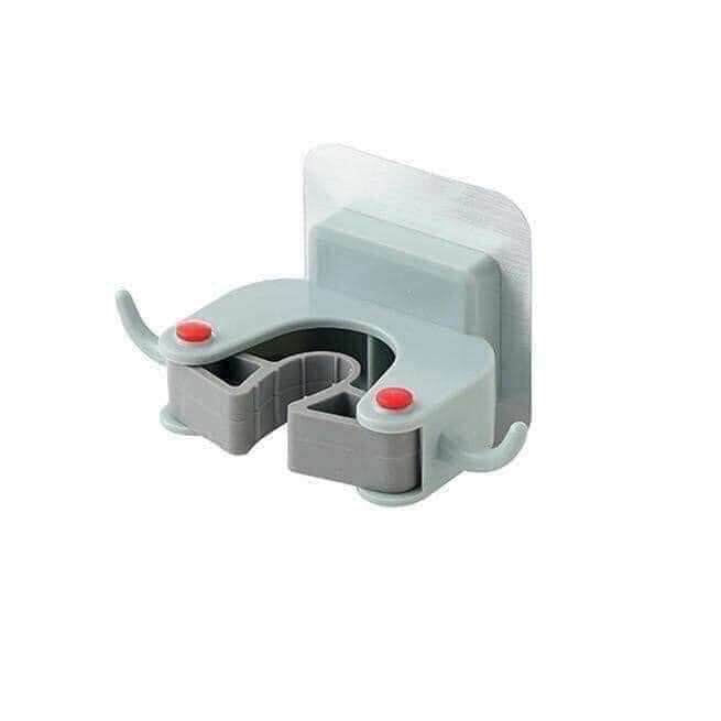 MÓC TREO KẸP CHỔI DÁN TƯỜNG SIÊU TIỆN DỤNG