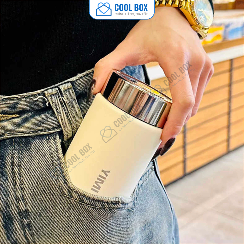 Bình giữ nhiệt mini bỏ túi - Cốc giữ nhiệt YIMI thể tích 230ML, chất liệu inox sus 316, giữ nóng | BigBuy360 - bigbuy360.vn