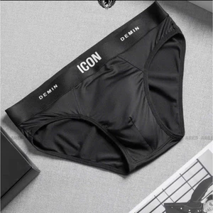 Quần Lót Nam Boxer IC04 Demin Thun Lạnh Cao Cấp Thoáng Khí, Co Giãn 4 Chiều - Combo 5 Cái, Set 5 Màu