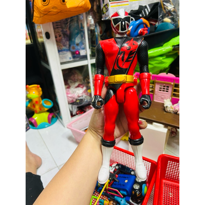 Mô hình Action Figure Power Rangers Super Ninja Steel Red Ranger ...