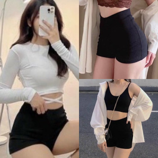 Quần đùi ôm ngắn co giãn lưng cao thể thao cạp cao thun mặc váy làm quần bảo hộ xinh sang VANISA Q2