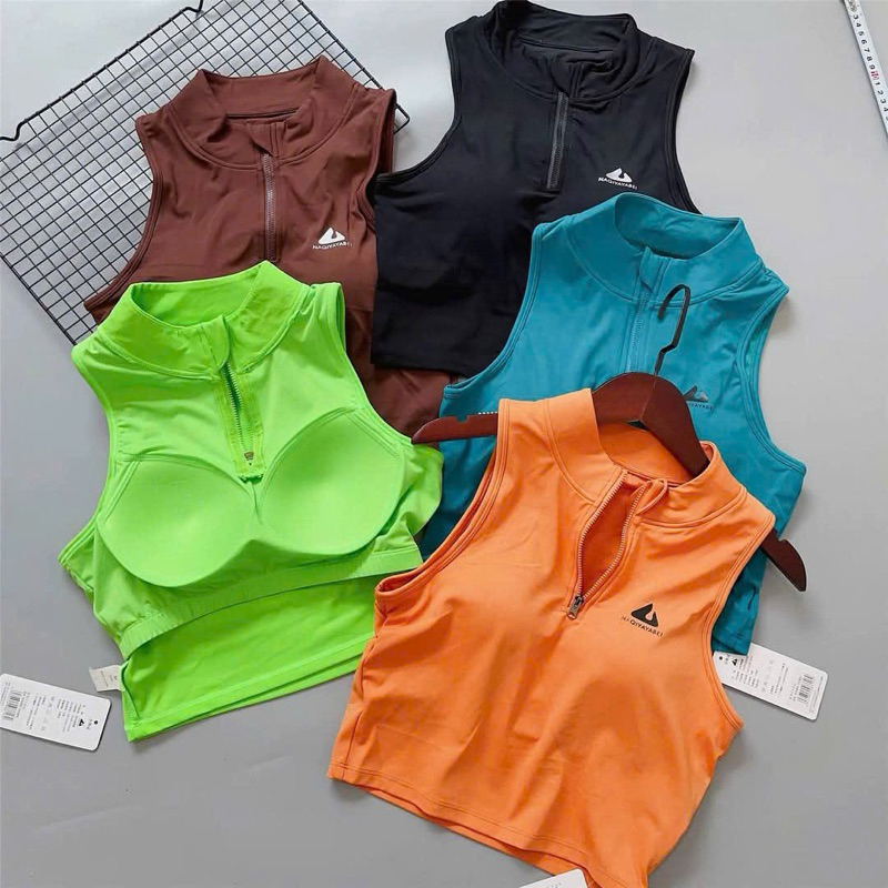 Ba Lỗ Croptop Naqi,Ba Lỗ Nữ Tập Gym,Yoga GB202