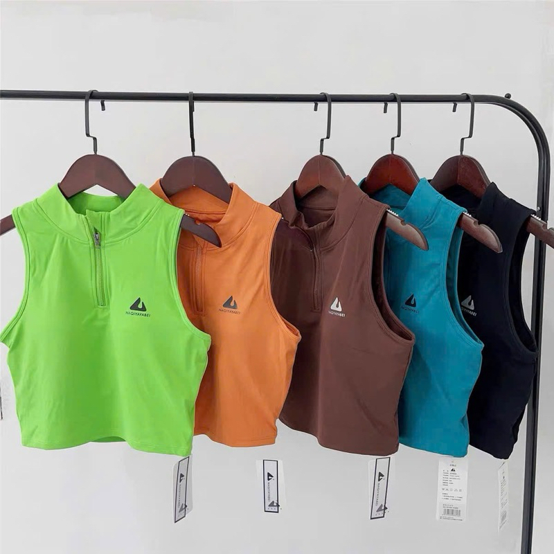 Ba Lỗ Croptop Naqi,Ba Lỗ Nữ Tập Gym,Yoga GB202