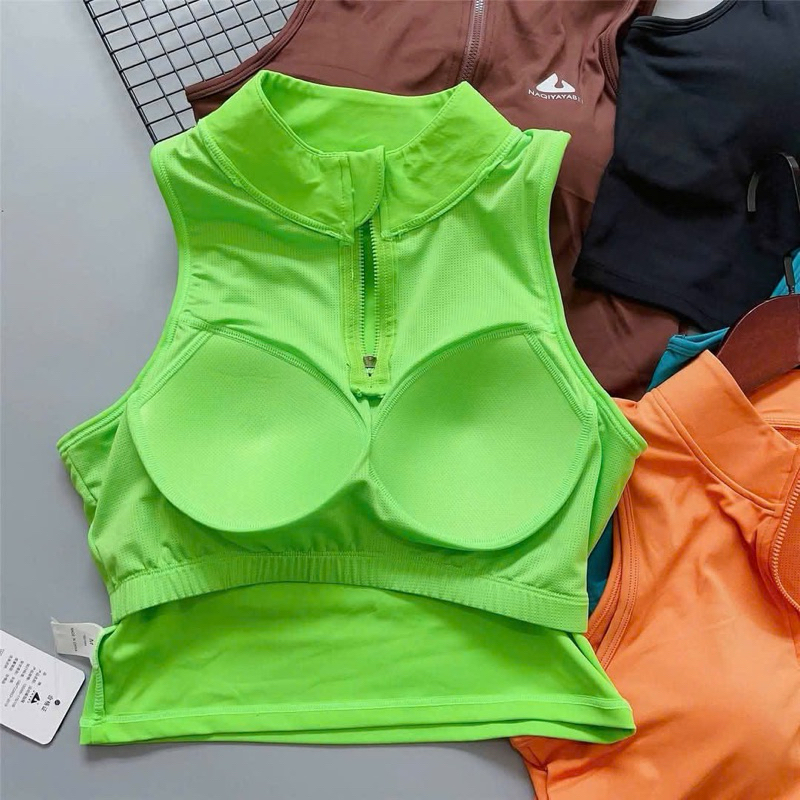 Ba Lỗ Croptop Naqi,Ba Lỗ Nữ Tập Gym,Yoga GB202