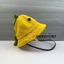 BÉ Dưới 2 Tuổi_Mũ chống giọt chắn bụi bucket tai bèo vành phungvyshop-nón /Bo "KIẾNG" KHỦNG LONG CÓ ĐUÔI XANH SAU/