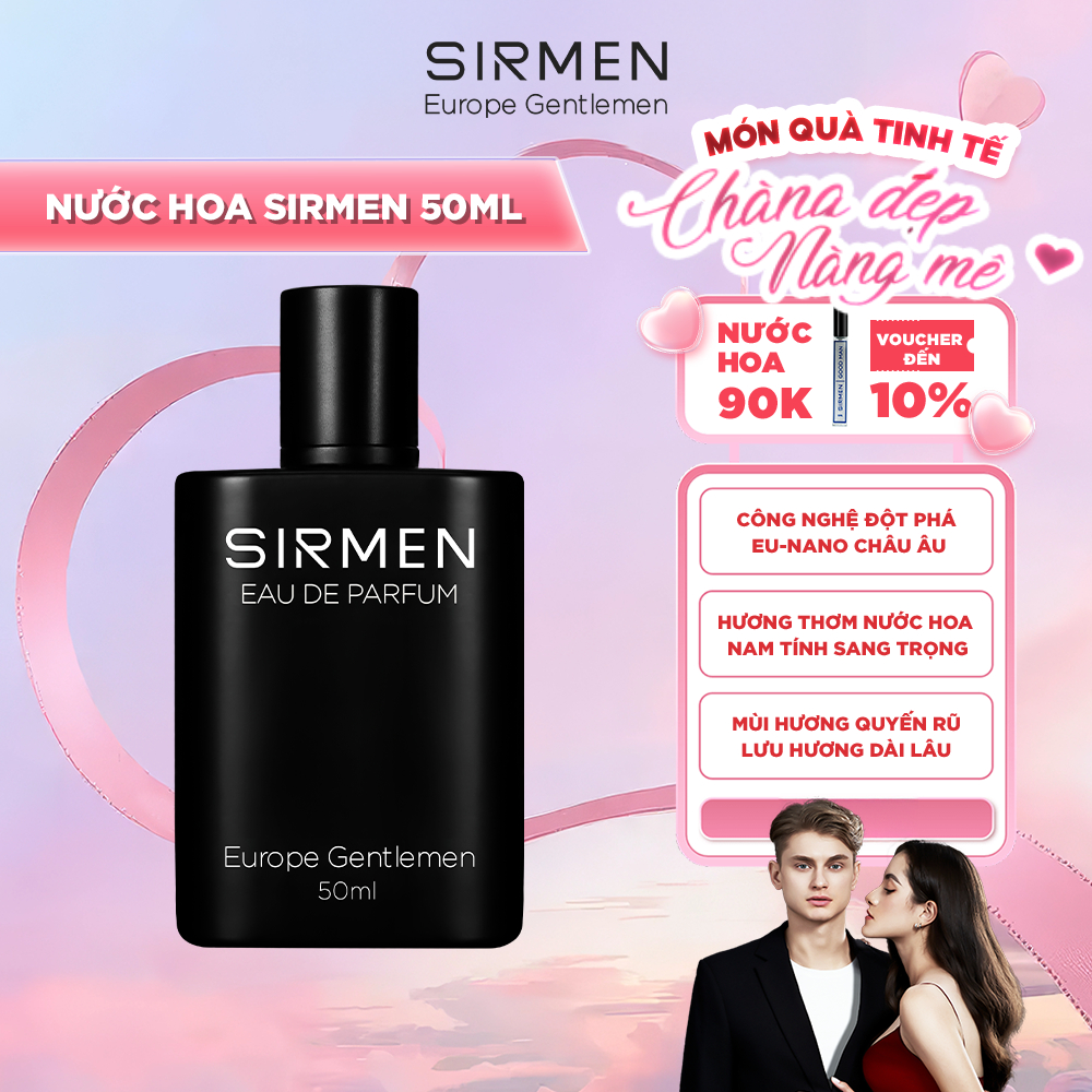 Ảnh Nước hoa nam SIRMEN Signature Eau de Parfum Châu Âu Europe Gentlemen cao cấp thơm tự nhiên sang trọng 1
