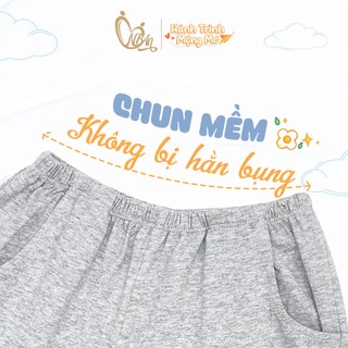 NGỌC BẢO AN KIDS (1-5Y) Bộ quần áo cộc tay cotton co giãn 4 chiều, thấm hút mồ hôi tốt,thiết kế năng động cho bé tra