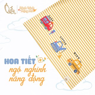 NGỌC BẢO AN KIDS (1-5Y) Bộ quần áo cộc tay cotton co giãn 4 chiều, thấm hút mồ hôi tốt,thiết kế năng động cho bé tra