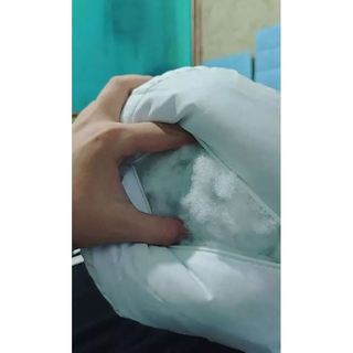 [BH 1 NĂM] Ruột gối ôm dài 100x30cm, 100% gòn nhân tạo vải thoáng khí, hút mồ hôi, gối ôm gòn có khóa kéo
