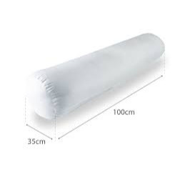 [BH 1 NĂM] Ruột gối ôm dài 100x30cm, 100% gòn nhân tạo vải thoáng khí, hút mồ hôi, gối ôm gòn có khóa kéo