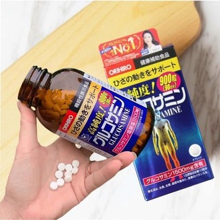 Viên Uống Bổ Sung Glucosamine ORIHIRO Nhật Bản Giảm Đau Xương Khớp 360/900/950 Viên