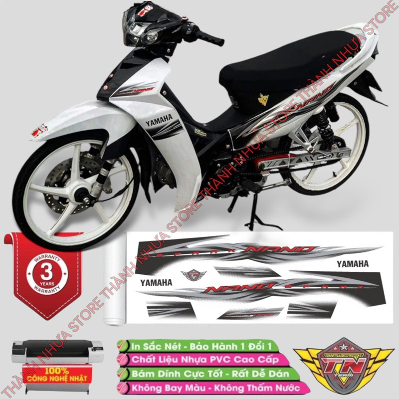 Tem Spark Nano V3 Sirius - Tem rời dán Sirius Nano 3 lớp cao cấp
