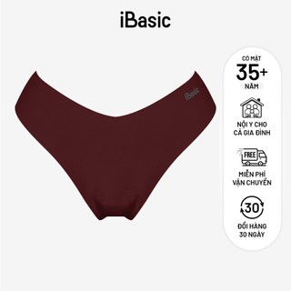 Quần lót nữ su không đường may iBasic lọt khe free cut PANW178