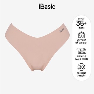 Quần lót nữ su không đường may iBasic lọt khe free cut PANW178