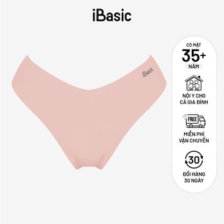 Quần lót nữ su không đường may iBasic lọt khe free cut PANW178