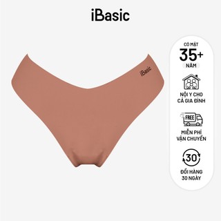 Quần lót nữ su không đường may iBasic lọt khe free cut PANW178