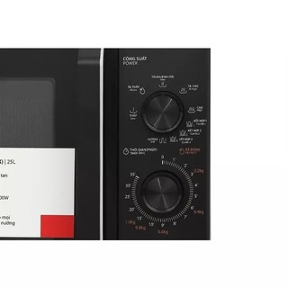 Lò vi sóng có nướng Toshiba MW3-MG25PE(BK) 25 lít, 800W -1000W, 9 mức công suất - Bảo hành 12 tháng