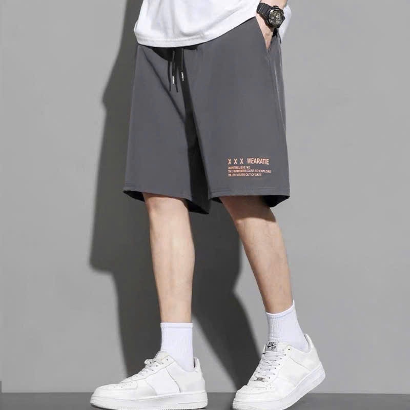 Ảnh Quần đùi nam nữ WEARATIE NAD Unisex Quần Short chất vải cotton mặc thoáng mát thoải mái 2